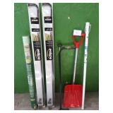 Small Snow Shovel, New Curtain Rods, Shower Rod