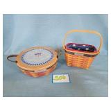Longaberger 2005 Inaugural Basket Set &