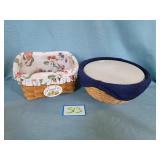 Longaberger Large Recipe Basket &.