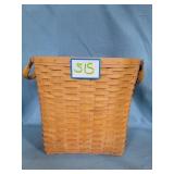 Longaberger Medium Oval Waste Basket