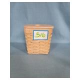 Longaberger Tall Tissue Basket