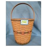 Longaberger Bankers Waste Basket