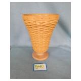 Longaberger CC Floral Vase Basket