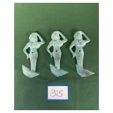 Cast Iron Mermaid Hooks
