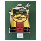 Pennzoil Motor Oil Tin Sign