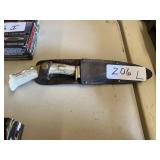 Homemade Bone Handle Knife Homemade Bone Handle Knife
