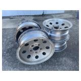 Aluminum 5 Lug Bullet Hole Wheels