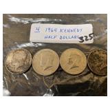 1964 Kennedy Half Dollars 1964 Kennedy Half Dollars