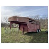 Circle H 16ft Gooseneck Stock Trailer Circle H 16ft Gooseneck Stock Trailer