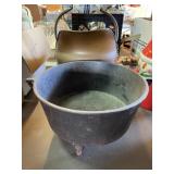 Cast Iron Kettle, Brass Water Pot Cast Iron Kettle, Brass Water Pot