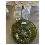 Vintage Glass Platters & Dishes