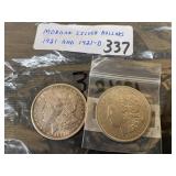 Morgan Silver Dollars Morgan Silver Dollars