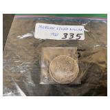 1921 Morgan Silver Dollar 1921 Morgan Silver Dollar