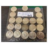 (19) 1964 & (1) 2000 Kennedy Half Dllar (19) 1964 & (1) 2000 Kennedy Half Dllar