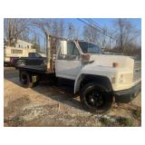 91 F-700 Ford Flatbed Truck 91 F-700 Ford Flatbed Truck