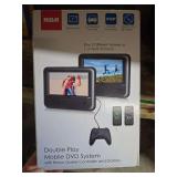 RCA double play mobile DVD system. ONLY 1 SCREEN AVAILABLE.
