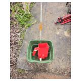 Set of 2 seed spreader. 1 hand held