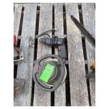 Buffer and Corded Black & Decker Drill