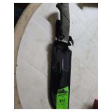 Ozark trail outdoorsman knife with sheath and sharpener