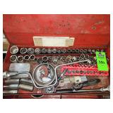 Contents of drawer, socket wrench accessories