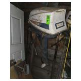 Evinrude ski twin boat motor