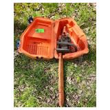 Husqvarna chainsaw and case