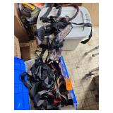 treestand safety harness and accessories