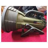 Cyclops 18 million candleppower flashlight with car charger and AC adapter