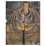 1/2"×72" steel pipe and copper line
