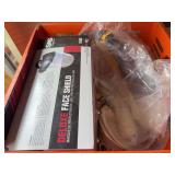 Tote of Assorted Safety Equipment