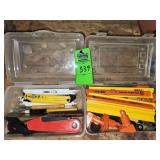 Blades, contractor pencils and other miscellaneous items