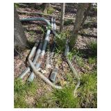 Assorted Conduit and Exhaust Pipe Pieces