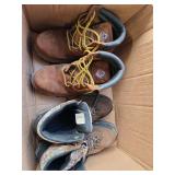 Assorted boots, size, 6, 8 1/2, 10