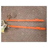 2 heavy duty in ground tie out stakes