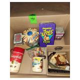 Box of miscellaneous nostalgic items
