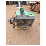 Green machine weed eater with poly blades