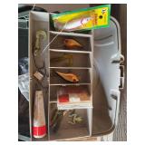 Tackle Box w/ Assorted Lures and Hooks