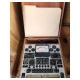Electronamic tube and set tester and accessories