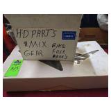 Harley Davidson hand breaks and miscellaneous bike items