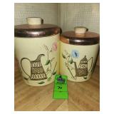 Vintage cannisters