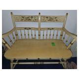 Vintage wooden bench