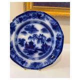 Pod Moore and Walker Flo blue Manilla pattern