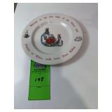 Peter route Wedgewood made in England and commemoration of the baby Prince 1982