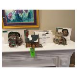 The Heritage Village collection Dickens Village series, hand painted porcelain