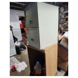 File cabinet and stand