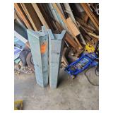Metal sawhorses like new