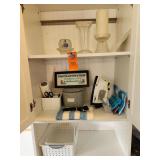 Contents of cupboard
