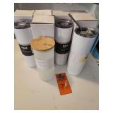 Blank tumblers for sublimation designs