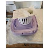 Portable folding washing machine