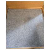 11 adhesive carpet squares